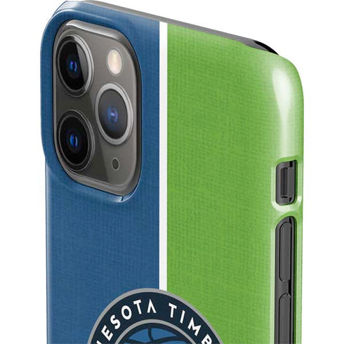 NBA Minnesota Timberwolves Canvas iPhone 11 Pro Lite Case