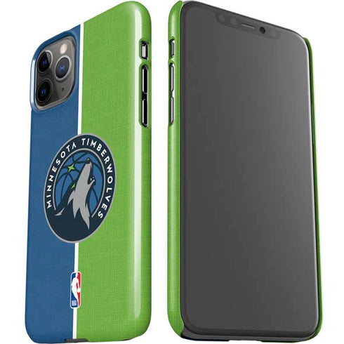 NBA Minnesota Timberwolves Canvas iPhone 11 Pro Lite Case
