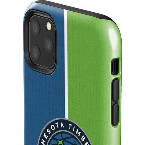 NBA Minnesota Timberwolves Canvas iPhone 11 Pro Max Impact Case
