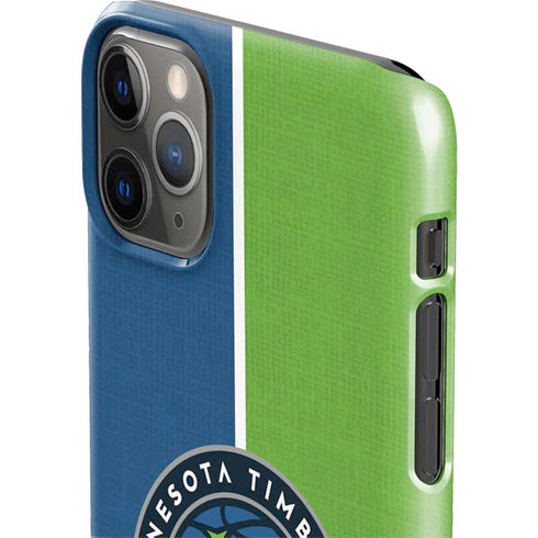 NBA Minnesota Timberwolves Canvas iPhone 11 Pro Max Lite Case