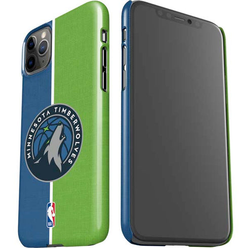 NBA Minnesota Timberwolves Canvas iPhone 11 Pro Max Lite Case
