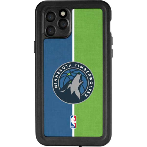 NBA Minnesota Timberwolves Canvas iPhone 11 Pro Waterproof Case