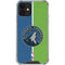NBA Minnesota Timberwolves Canvas iPhone 12 Clear Case