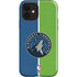 NBA Minnesota Timberwolves Canvas iPhone 12 Impact Case