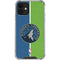 NBA Minnesota Timberwolves Canvas iPhone 12 Mini Clear Case