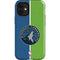 NBA Minnesota Timberwolves Canvas iPhone 12 Mini Impact Case