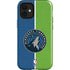 NBA Minnesota Timberwolves Canvas iPhone 12 Mini Impact Case