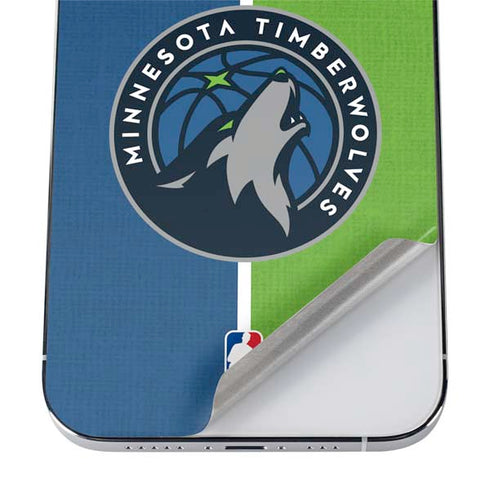 NBA Minnesota Timberwolves Canvas iPhone 12 Pro Skin