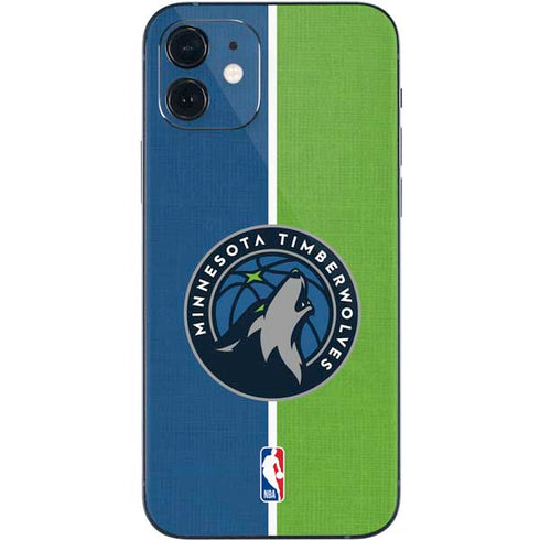 NBA Minnesota Timberwolves Canvas iPhone 12 Skin