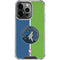 NBA Minnesota Timberwolves Canvas iPhone 13 Pro Clear Case
