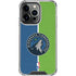 NBA Minnesota Timberwolves Canvas iPhone 13 Pro Clear Case
