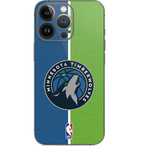 NBA Minnesota Timberwolves Canvas iPhone 13 Pro Skin