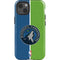 NBA Minnesota Timberwolves Canvas iPhone 14 Impact Case