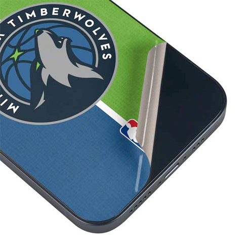 NBA Minnesota Timberwolves Canvas iPhone 14 Plus Skin