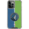 NBA Minnesota Timberwolves Canvas iPhone 14 Pro Max Clear Case