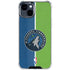 NBA Minnesota Timberwolves Canvas iPhone 15 Clear Case