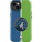 NBA Minnesota Timberwolves Canvas iPhone 15 Impact Case