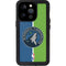 NBA Minnesota Timberwolves Canvas iPhone 15 Pro Waterproof Case