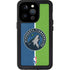 NBA Minnesota Timberwolves Canvas iPhone 15 Pro Waterproof Case
