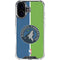 NBA Minnesota Timberwolves Canvas iPhone 16 Plus Clear Case