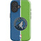 NBA Minnesota Timberwolves Canvas iPhone 16 Plus Impact Case