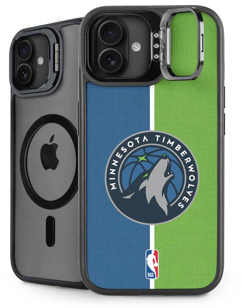 NBA Minnesota Timberwolves Canvas iPhone 16 Plus Kickstand Case