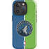 NBA Minnesota Timberwolves Canvas iPhone 16 Pro Max Impact Case