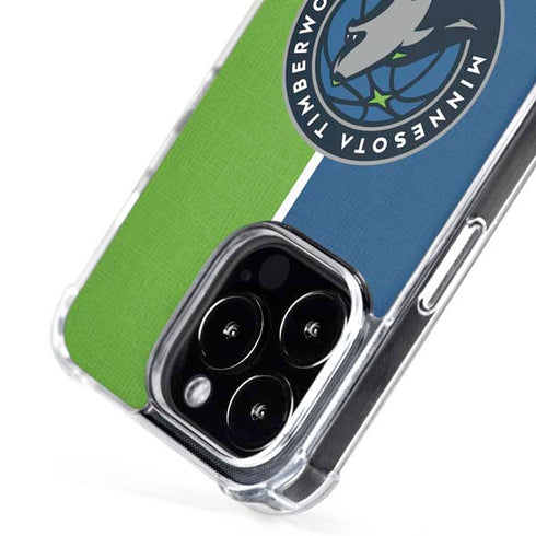 NBA Minnesota Timberwolves Canvas iPhone 16 Pro Max MagSafe Case