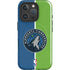 NBA Minnesota Timberwolves Canvas iPhone 16 Pro Max Magsafe Impact Case