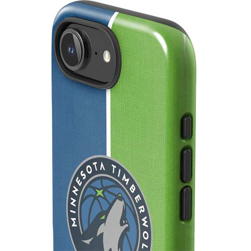 NBA Minnesota Timberwolves Canvas iPhone 16e Impact Case