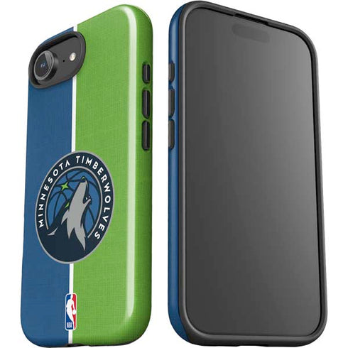 NBA Minnesota Timberwolves Canvas iPhone 16e Impact Case