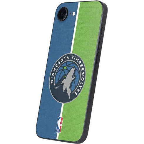 NBA Minnesota Timberwolves Canvas iPhone 16e Skin