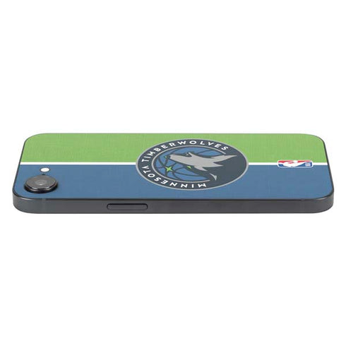 NBA Minnesota Timberwolves Canvas iPhone 16e Skin