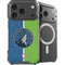 NBA Minnesota Timberwolves Canvas iPhone 18 Pro MagSafe Case