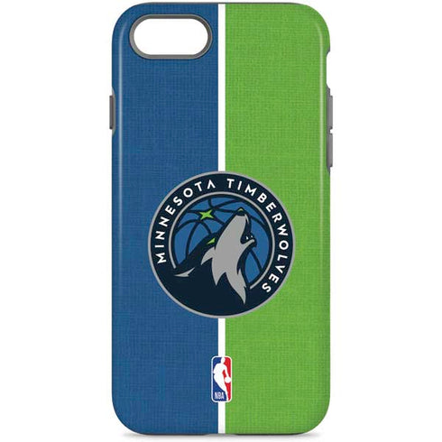 NBA Minnesota Timberwolves Canvas iPhone 7 Pro Case