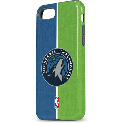 NBA Minnesota Timberwolves Canvas iPhone 7 Pro Case
