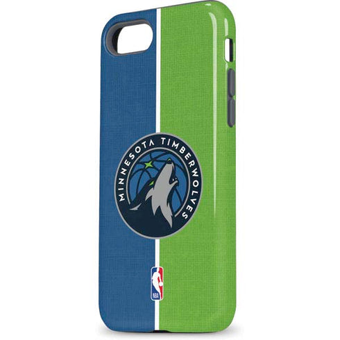NBA Minnesota Timberwolves Canvas iPhone 8 Pro Case