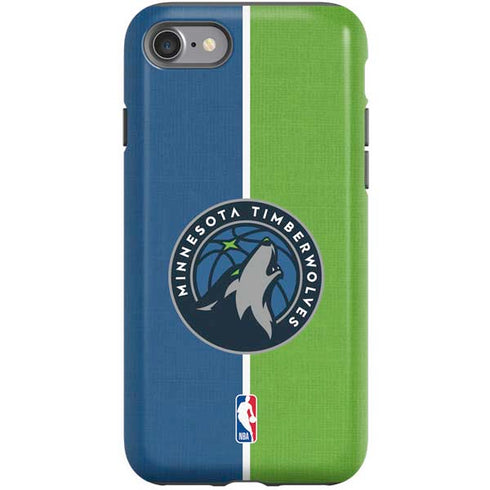 NBA Minnesota Timberwolves Canvas iPhone SE (2nd & 3rd Gen) Pro Case