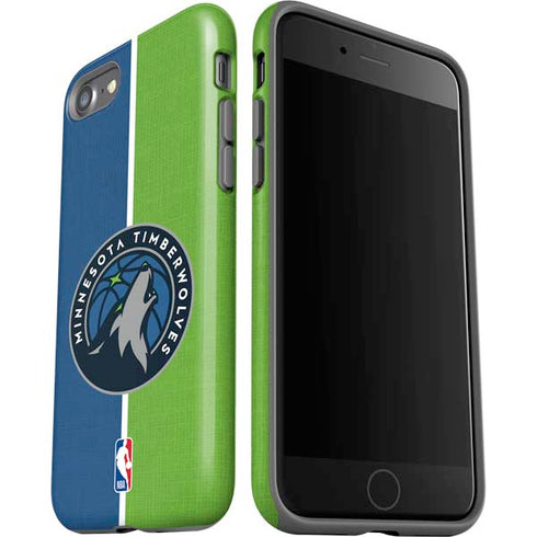 NBA Minnesota Timberwolves Canvas iPhone SE (2nd & 3rd Gen) Pro Case