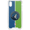 NBA Minnesota Timberwolves Canvas iPhone XS Clear Case