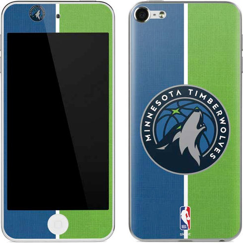 NBA Minnesota Timberwolves Canvas Apple iPod Skin