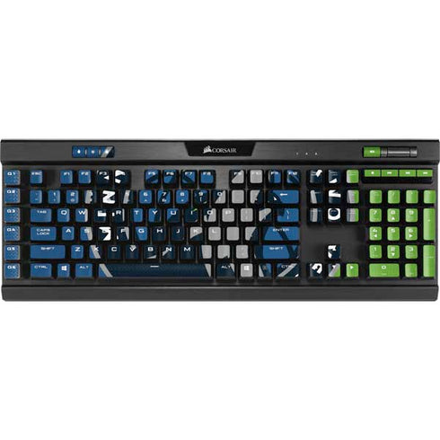 NBA Minnesota Timberwolves Canvas K95 RGB PLATINUM Mechanical Gaming Keyboard Skin