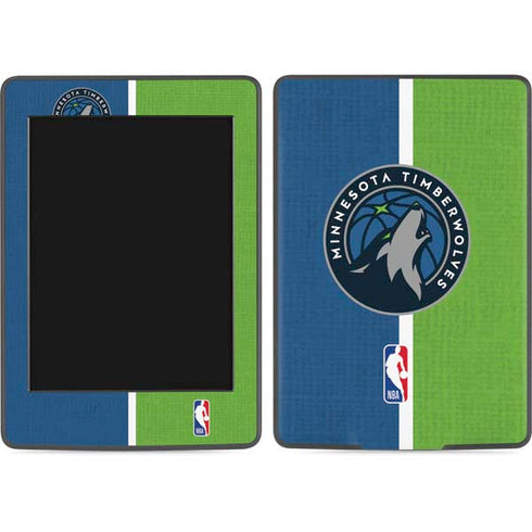 NBA Minnesota Timberwolves Canvas Amazon Kindle Skin