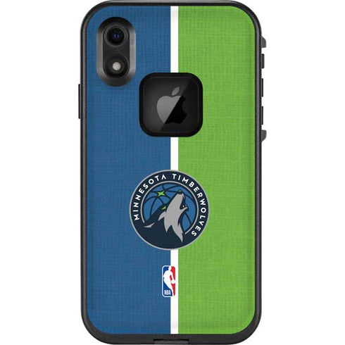 NBA Minnesota Timberwolves Canvas LifeProof Fre iPhone Skin