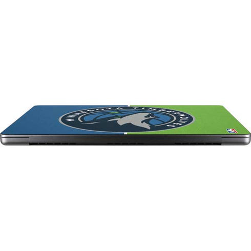 NBA Minnesota Timberwolves Canvas MacBook Pro 14in (2021-24) Skin