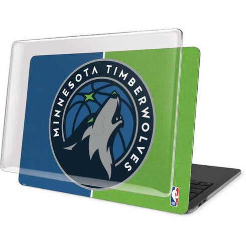 NBA Minnesota Timberwolves Canvas MacBook Pro 16in (2019-20) Case plus Skin