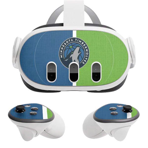 NBA Minnesota Timberwolves Canvas Meta Quest 3 Skin