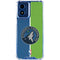 NBA Minnesota Timberwolves Canvas Moto G 5G (2024) Clear Case
