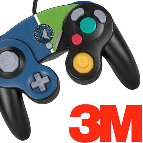 NBA Minnesota Timberwolves Canvas Nintendo GameCube Controller Skin