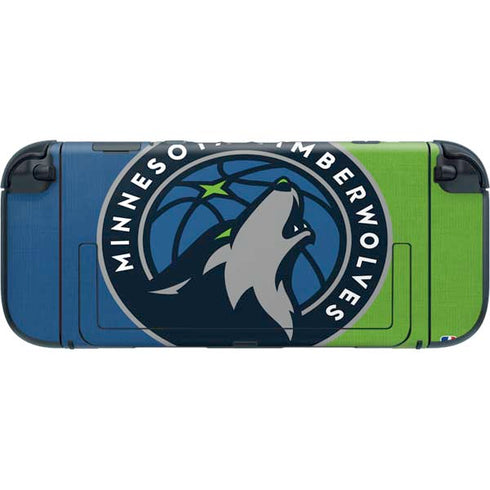 NBA Minnesota Timberwolves Canvas Nintendo Switch 2 (2025) with Joy-Con Skin
